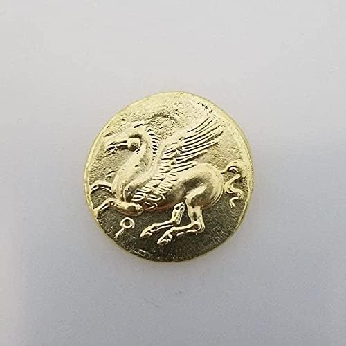Gyönyörű Antik Érmék Kézműves Görög Arany Érmék