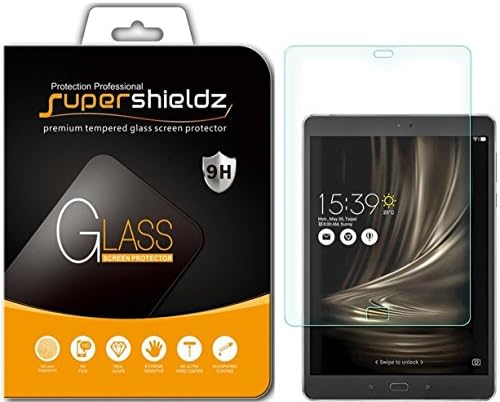 (2 Csomag) Supershieldz Célja az Asus ZenPad 3S 10 (Z500M) képernyővédő fólia, (Edzett Üveg) Anti Karcolás, Buborék
