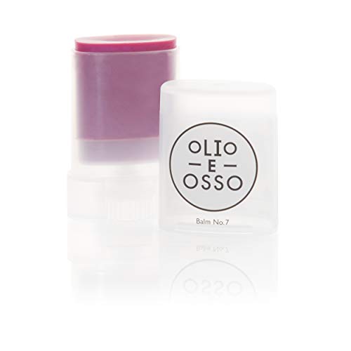 Olio E Osso - Természetes Ajak + Arcát Balzsam | Természetes, Nem Mérgező, Tiszta Szépség (No. 7 Pír Shimmer)