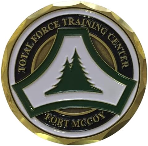 Az egyesült Államok Hadserege USA Fort McCoy Teljes Erővel Képzési Központ Kihívás Érme