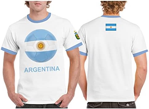 DIZM Argentína Futbol Sport-labdarúgás Labdarúgás Férfi Póló Jersey Polo