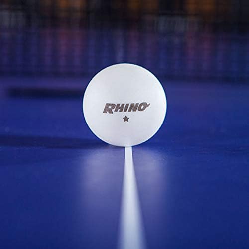 Bajnok Sport 1 Csillagos ping-pong Labda Csomag - Fehér pingpong Labda, Készlet 6, 40mm Varrat nélküli Design - Rekreációs