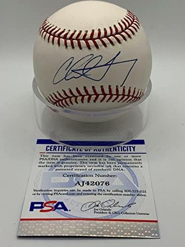 Chad Tracy Arizona Diamondbacks Aláírt Autogramot Hivatalos OMLB Baseball PSA DNS - Dedikált Baseball