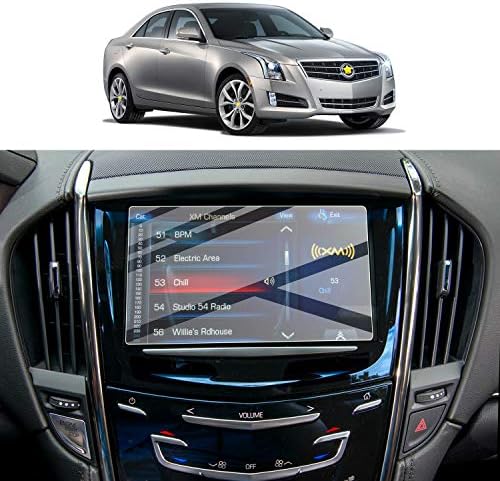 Képernyő Védő Fóliák a 2013-2019 Cadillac ATS SRX CUE infotainment felület 8In Navigáció Kijelző Edzett Üveg 9H Keménység