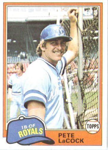 1981 Topps Baseball Kártya 9 Pete LaCock