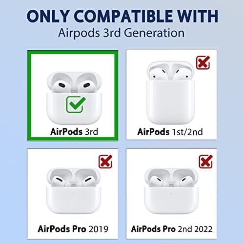Ulirath Fekete-Fehér Csontváz az AirPod 3. Generációs Esetben Koponya Vicces, Szórakoztató Design Esetekben Ijesztő