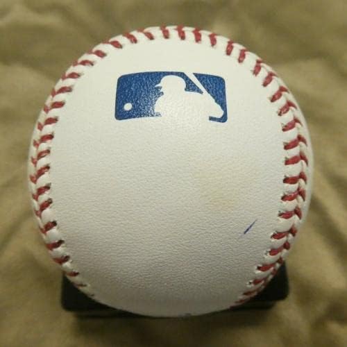 Ne Larsen Yogi Berra Aláírt Tökéletes Játék Baseball SZÖVETSÉG Teljes Levelet - Dedikált Baseball