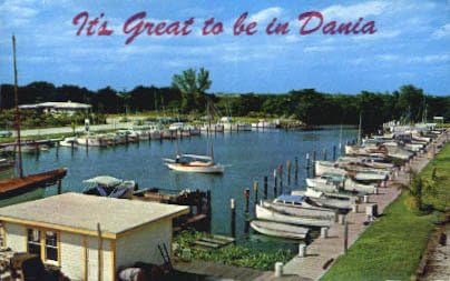 Dania, Florida Képeslap
