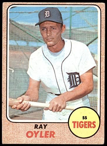 1968 Topps 399 Ray Oyler Detroit Tigers (Baseball Kártya) VG Tigrisek