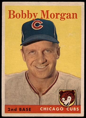 1958 Topps 144 Bobby Morgan Chicago Cubs (Baseball Kártya) VG+ Cubs