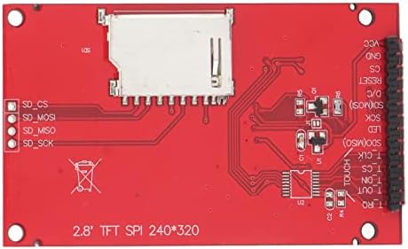 Jopwkuin TFT LCD érintőképernyő Kijelző Modul TFT LCD Kijelző Modul Miniatürizálás a kártyanyílás R3 Vezérlő Tábla