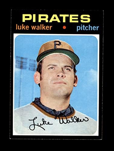 1971 Topps 534 Luke Walker Pittsburgh Pirates (Baseball Kártya) NM Kalózok