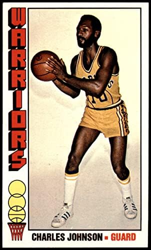 1976 Topps 137 Charles Johnson Golden State Warriors (Kosárlabda Kártya) NM+ Harcosok Grúzia
