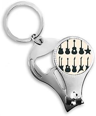 Elektromos Gitár Zene Vitalitás Hangzik Köröm Zimankó Gyűrű Kulcstartó Sörnyitó Clipper