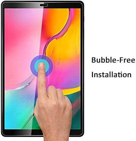 Orzero (2 Csomag) Kompatibilis a Samsung Galaxy Tab Egy 10,1 hüvelykes 2019 (T510) Edzett Üveg kijelző Védő fólia, 9-Es