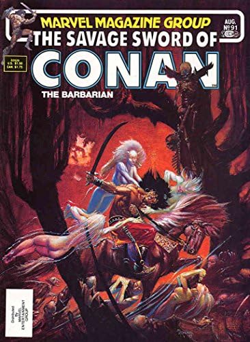 Barbár Kard of Conan 91 VF ; Marvel képregény