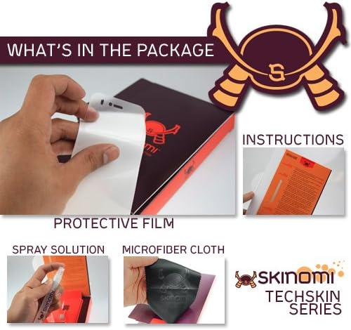 Skinomi Teljes Test Bőr Védő Kompatibilis Acer Iconia W511 (képernyővédő fólia + hátlap) TechSkin Teljes Lefedettség