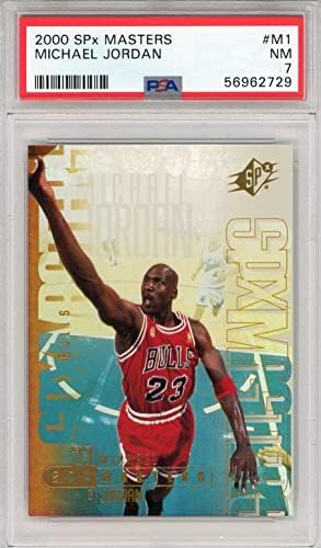 Michael Jordan 2000 Felső szint SPx Masters Kártya M1 (PSA) - Aláíratlan Kosárlabda Kártyák