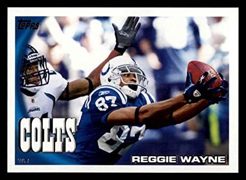 2010 Topps 180 Reggie Wayne Indianapolis Colts (Foci Kártya) NM/MT Colts Miami (FL)