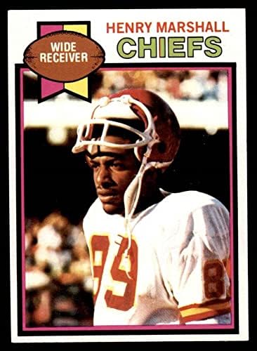 1979 Topps 42 Henry Marshall Kansas City Chiefs (Foci Kártya) EX/MT Chiefs missouri tigers