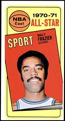 1970 Topps 106 All-Star Walt Frazier-New York Knicks (Kosárlabda Kártya) Dean Kártyák 5 - EX Knicks