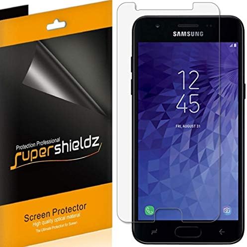 (6 darab) Supershieldz Célja a Samsung Galaxy J3 V J3V (3rd Gen), valamint J3 (3rd Generation) (Verizon) képernyővédő