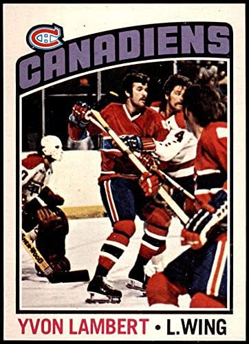 1976 O-Pee-Chee NHL 232 Yvon Lambert-Montreal Canadiens (Hoki-Kártya) NM Canadiens