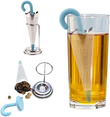 Tároló Konténerek 14 X 24 Esernyő Meghatározott Tea Tea Készítő Háztartási Szilikon Szűrő Szivárgó Tea, Tea Konyha，Étkezési