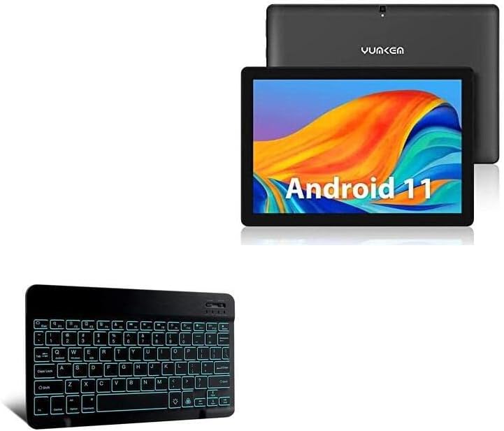BoxWave Billentyűzet Kompatibilis YUMKEM Android Tablet U221 (10.1 a) (Billentyűzet BoxWave) - SlimKeys Bluetooth Billentyűzet
