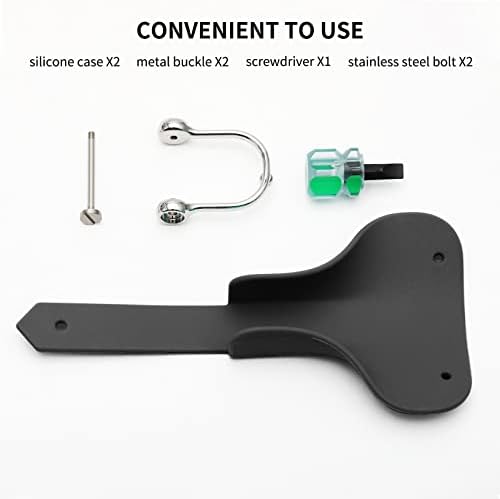 ELFRhino Szilikon Kulcs Szervező Kulcstartó 2 Csomag, Kompakt, Kulcs tartó Kulcstartó, Könnyű, Minimalista Design, Biztonságos