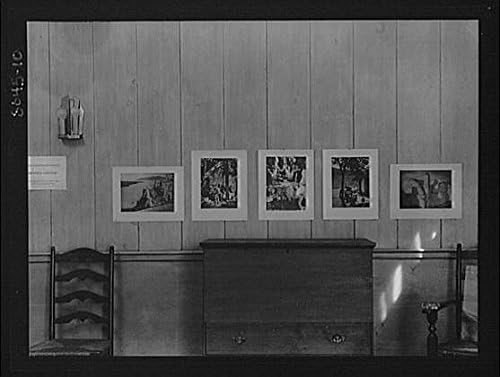 HistoricalFindings Fotó: Kiállítás,Arnold Genthe Fényképek,Guild Hall,East Hampton-Ban,Long Island,1933,1