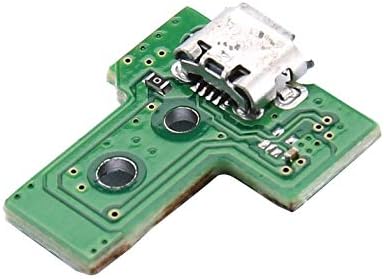 USB Töltő Port Testület 14 Pin JDS-030 a PS4 Dualshock Kontroller Flex Kábel Zöld