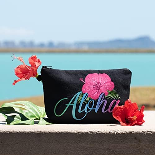 Aloha Minták ALOHA Kozmetikai Táska Női Tágas Smink Táska Utazási Splash-proof Tisztálkodási Táska Kiegészítők Szervező,