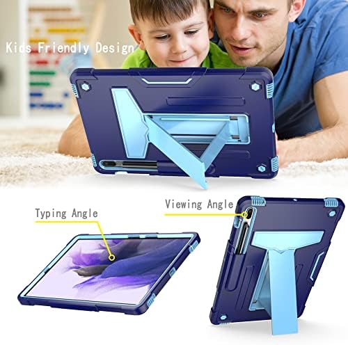 Tablet esetben, védőburkolat, Tablet tok Kompatibilis a Samsung Galaxy Tab Plus S8/S7 Plus Esetben 12.4 Hüvelyk SM-X800/X806