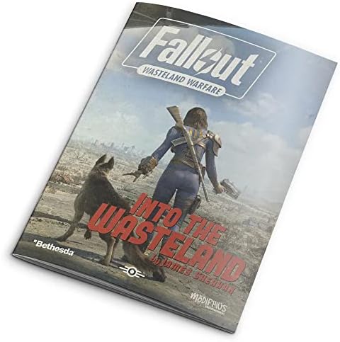 Fallout Pusztaság Hadviselés: A pusztába Terjeszkedés - magában Foglalja a 24 Oldal RPG Füzet, 113 Új Lapot hoz Létre