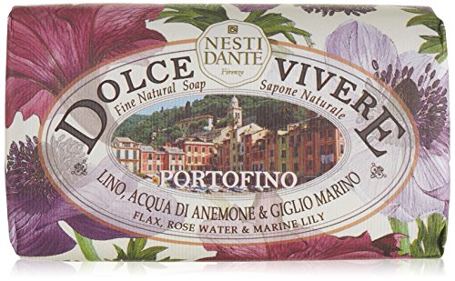 Nesti Dante Dolce Vivere Rendben Természetes Szappan - Portofino - Len, Rose Víz & Tengeri Liliom 250g/8.8 oz