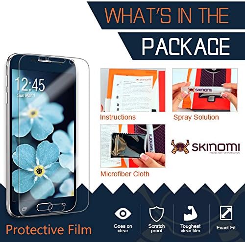 Skinomi képernyővédő fólia Kompatibilis a T-Mobile REVVL T1 Tiszta TechSkin TPU Anti-Buborék HD Film