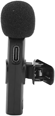 Vezeték nélküli Csiptetős, 3,5 mm-es Hajtóka Mikrofon Intelligens zajszűrős, Professzionális Videó Felvétel Lav Mikrofon,