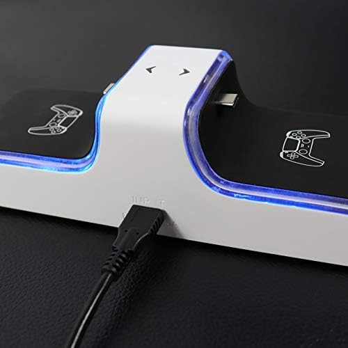 DualSense PS5 Vezérlő, Töltő Állomás, PS5 Kezelni USB-Gyors Töltés Állomás LED Kijelző, PS 5 Controller Töltő Dokkoló